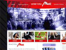 Tablet Screenshot of boneteramati.com